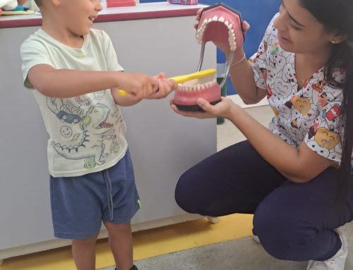 Ação em escolas de Jataúba leva cuidados com a saúde bucal para as crianças