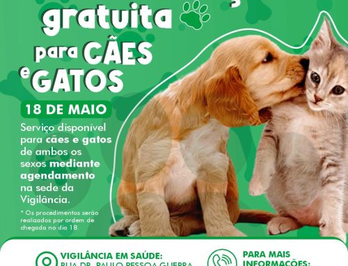 CASTRAR É UM ATO DE AMOR 🐈🐕