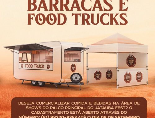 CREDENCIAMENTO DE BARRACAS E FOOD TRUCKS