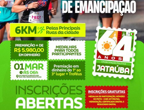 5ª CORRIDA DE EMANCIPAÇÃO – JATAÚBA 64 ANOS